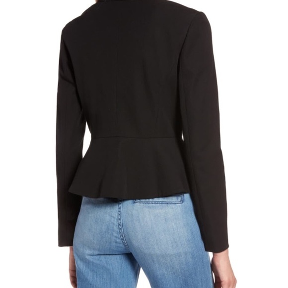 Nordstrom Zip Front Peplum Jacket - Picture 2 of 4